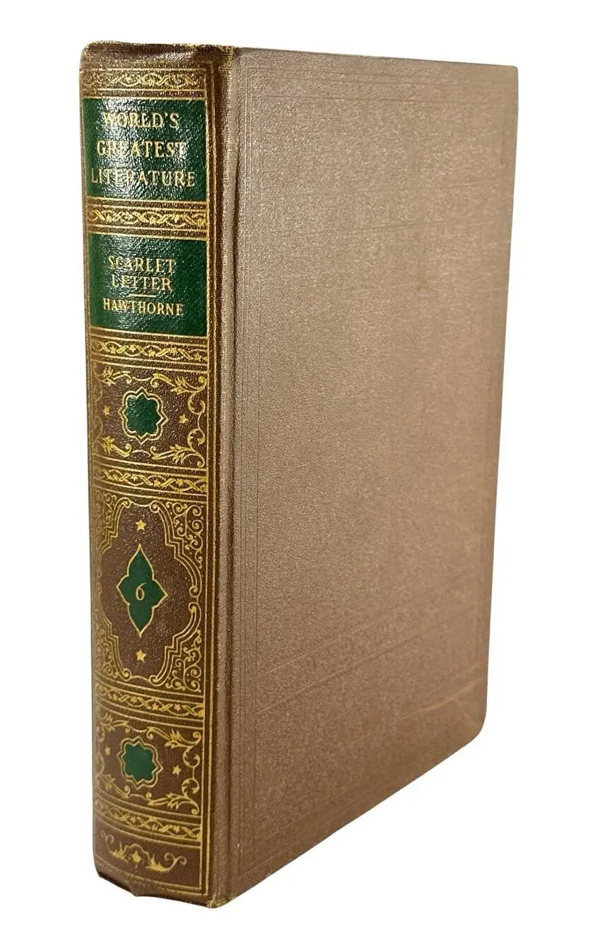 The Scarlet Letter Nathaniel Hawthorne World’s Greatest Literature Vol 6 HC